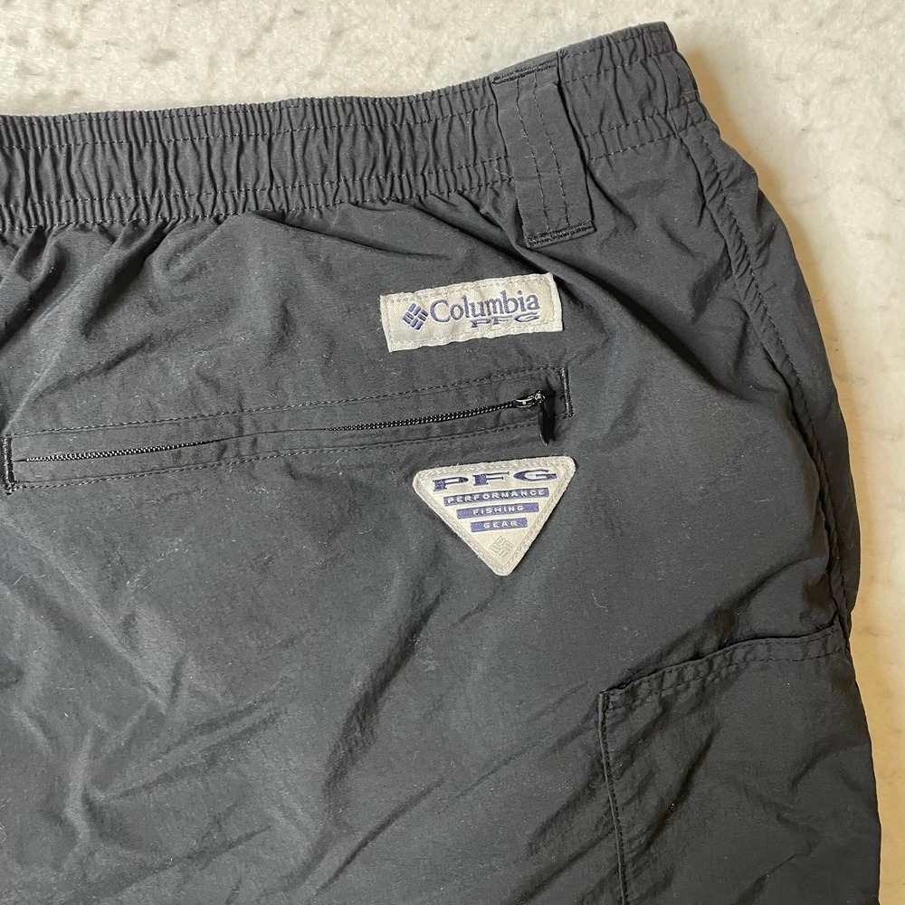 Columbia PFG Fishing Shorts Mens XL Omni-Shade Performance Mesh Lined FM4009